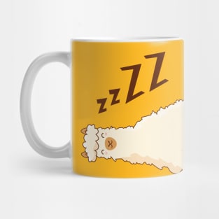 llama sleeping Mug